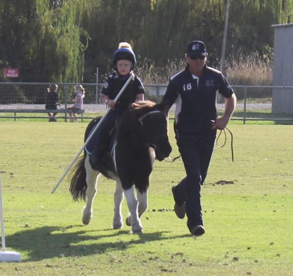 Lead-line pony event